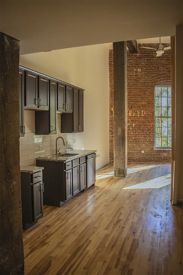 Lynchburg-va-downtown-apartment-lofts open-concept